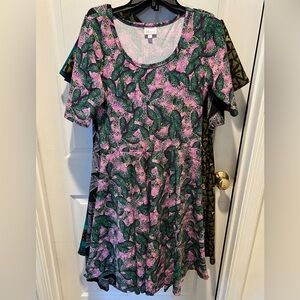 Lularoe Nicole dress Large